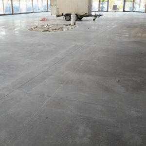 Mercedes-Benz-Car-Showroom-Germany-Concrete-floor-before-polishing